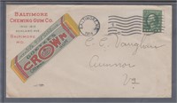 US Stamps 1914 Color Advertising Cover Baltimore C