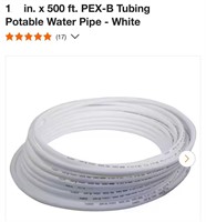 1 in. x 500 ft. PEX-B Tubing Potable Water Pipe