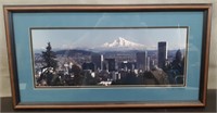 Framed Portland City Oregon Photo by Ron Keebler