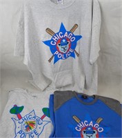 Chicago Police/ Cubs Sport Promo T- Shirts