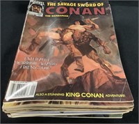 Conan Oversized Comic Books.