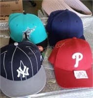 4 NEW Baseball Hats