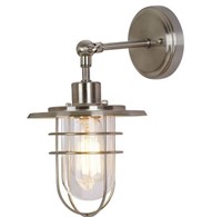Home Decorators Collection Brushed Nickel Sconce