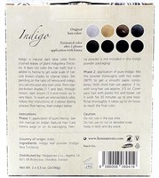 Indigo Powder - Brown to Black Hair Dye - Fresh