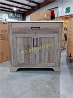 36" Silver Cloud Rustic Gray Vanity