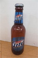14" High Plastic Miller Lite Beer Bottle