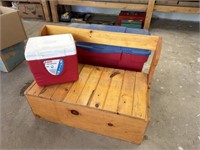Wooden Chest - Tote - Cooler