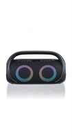 $68.0 onn. - Portable FM Boombox with LED
