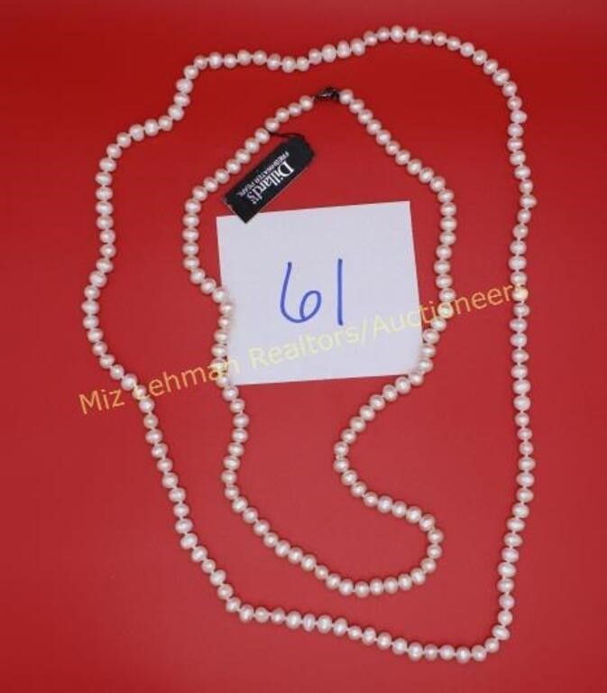 Dillard's Freshwater Pearl Necklace