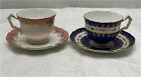 Aynsley Cups and Saucers