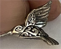 925 Silver Humming Bird on Chain