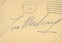 Tom Meschery original signature