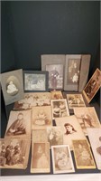 Antique Cabinet Card Collection