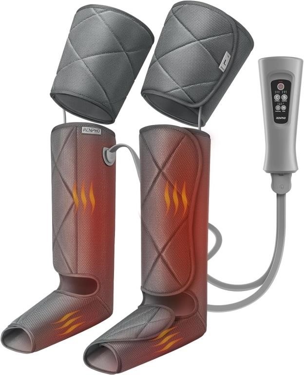 RENPHO Leg Massager with Heat for Pain Relief,