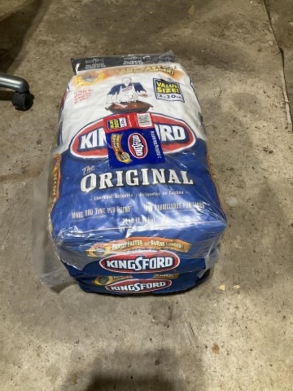 2 - 20lb Bags Kingsford Charcoal