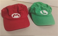 Super Mario & Luigi Hats