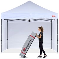 MASTERCANOPY Heavy Duty Pop-up Canopy Tent with Si