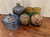 Candy Jars; Decorative Balls; and more