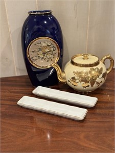 Gibson Teapot; Golden Heirloom Trays; and more