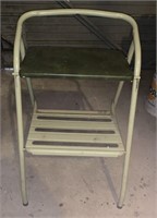 Vintage Step Stool w/Seat
