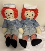 Raggedy Ann/Andy dolls
