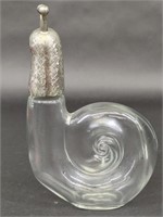 Vintage Avon Snail Empty Perfume Bottle