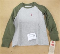 Levi's Little Boys Size 4/XS Colour Blocked Raglan