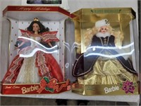 1996 & 1997 Holiday Barbie Dolls