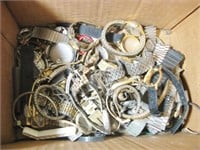 Box of Watches & Parts As Shown
