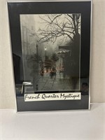 Framed & matted "French Quarter Mystique” photo