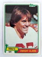 1982 Topps Dwight Clark 2nd Card #422