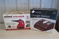 Steamer & Charger Station