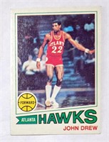 1977-78 Topps John Drew Card #98