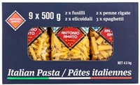 9-Pk Antonio Amato Pasta Variety Pack, 500g