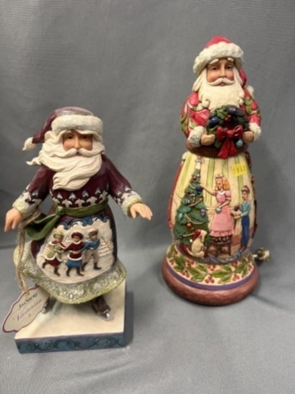 (2) Jim Shore Figurines