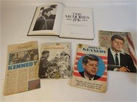 5 Pc Lot of John F Kennedy Memorabilia