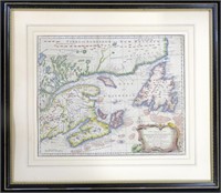 Emanuel Bowen 1745, A New & Accurate Map of