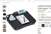 LapGear Designer Lap Desk with Phone Holder