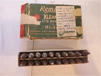 20 ROUNDS OF REMINGTON 270 AMMO