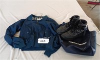 LL Bean Jacket, Skechers North Boots