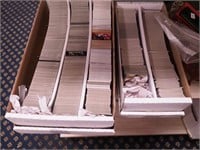 Two boxes of baseball cards including 2020