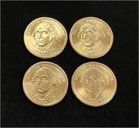 Four George Washington Presidential Dollars