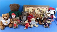 Large Lot of Collectible Plush Figures