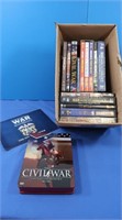 Civil War DVDs, WWII DVD & More