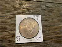 1880 Morgan Silver Dollar