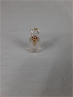 FACETED WHITE QUARTZ CRYSTAL