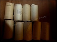 9 rolls of Susan B. Anthony $1 coins