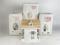 Selection of Bird Houses & Bird Feeder