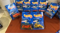 8 miscellaneous lot of Hot wheels New on card