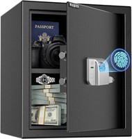 Safe Box, Wasjoye 2.0 Cu Ft Biometric Fingerprint